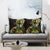 Yellow New Zealand Kowhai And Piwakawaka Pillow Cover Maori Ngaru Paua Shell - Polynesian Pride