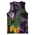 Purple New Zealand Kowhai And Piwakawaka Basketball Jersey Maori Ngaru Paua Shell - Polynesian Pride