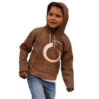 Vanuatu Indipendens Dei Kid Hoodie Yumi 44th Sand Drawing Turtle Mix Lapita