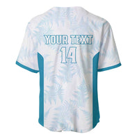 Custom New Zealand Silver Fern Football Baseball Jersey Come On All White