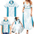 Custom New Zealand Silver Fern Football Family Matching Summer Maxi Dress and Hawaiian Shirt Come On All White