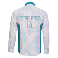 Custom New Zealand Silver Fern Football Family Matching Summer Maxi Dress and Hawaiian Shirt Come On All White