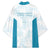 Custom New Zealand Silver Fern Football Kimono Come On All White - Polynesian Pride