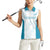 Custom New Zealand Silver Fern Football Women Sleeveless Polo Shirt Come On All White