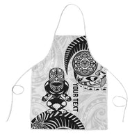 Custom Aotearoa Football Apron NZ Maori Tiki Go Champions - Polynesian Pride