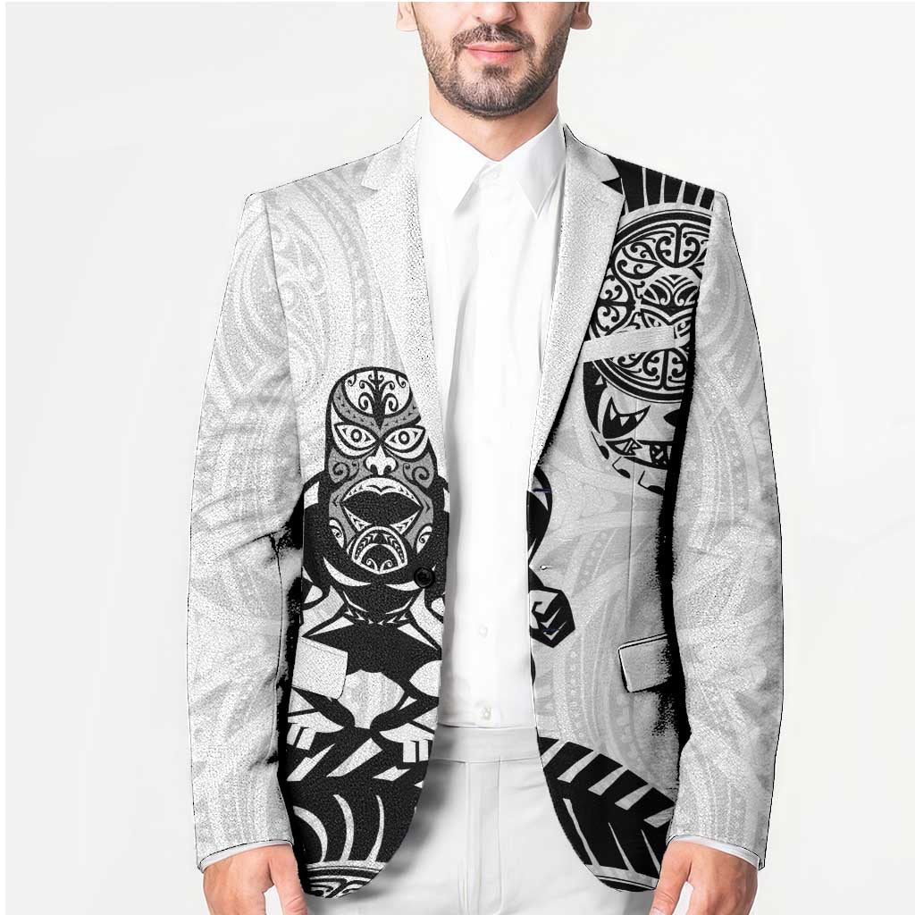Custom Aotearoa Football Blazer NZ Maori Tiki Go Champions - Polynesian Pride