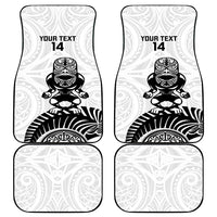 Custom Aotearoa Football Car Mats NZ Maori Tiki Go Champions LT14 - Polynesian Pride
