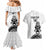 Custom Aotearoa Football Couples Matching Mermaid Dress and Hawaiian Shirt NZ Maori Tiki Go Champions