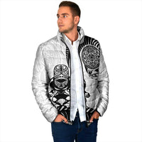 Custom Aotearoa Football Padded Jacket NZ Maori Tiki Go Champions LT14 - Polynesian Pride