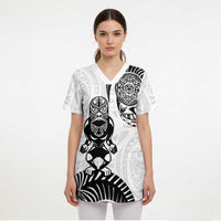 Custom Aotearoa Football Scrub Top NZ Maori Tiki Go Champions - Polynesian Pride