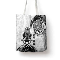 Custom Aotearoa Football Tote Bag NZ Maori Tiki Go Champions - Polynesian Pride