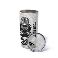 Custom Aotearoa Football Tumbler Cup NZ Maori Tiki Go Champions LT14 - Polynesian Pride