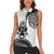 Custom Aotearoa Football Women Sleeveless Polo Shirt NZ Maori Tiki Go Champions