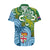 Personalised Australia And Fiji Hawaiian Shirt Aboriginal Mix Fijian Tapa Unique Style LT14 Green - Polynesian Pride