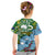 Personalised Australia And Fiji Kid T Shirt Aboriginal Mix Fijian Tapa Unique Style LT14 - Polynesian Pride