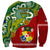 Australia And Tonga Sweatshirt Aboriginal Mix Tongan Ngatu Unique Style LT14 - Polynesian Pride