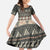 Vintage Bula Fiji Masi Family Matching Long Sleeve Bodycon Dress and Hawaiian Shirt Fijian Tapa Cloth - Polynesian Pride
