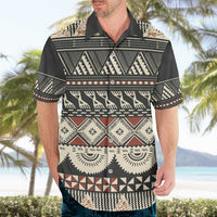 Vintage Bula Fiji Masi Hawaiian Shirt Fijian Tapa Cloth - Polynesian Pride