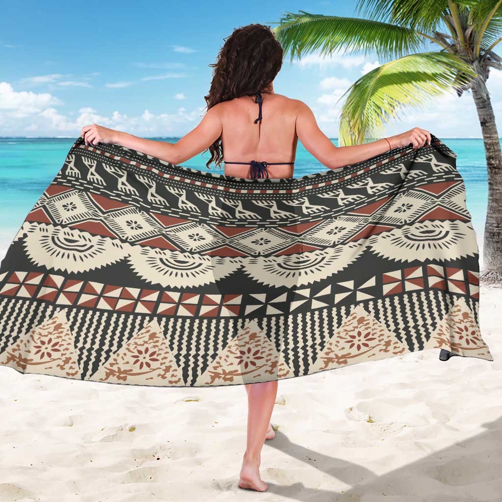 Vintage Bula Fiji Masi Sarong Fijian Tapa Cloth - Polynesian Pride