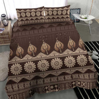 Bula Fiji Iri ni Meke Bedding Set Kuvui Fijian Masi - Polynesian Pride