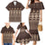 Bula Fiji Iri ni Meke Family Matching Mermaid Dress and Hawaiian Shirt Kuvui Fijian Masi - Polynesian Pride