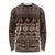 Bula Fiji Iri ni Meke Long Sleeve Shirt Kuvui Fijian Masi - Polynesian Pride