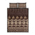 Bula Fiji Iri ni Meke Quilt Bed Set Kuvui Fijian Masi - Polynesian Pride