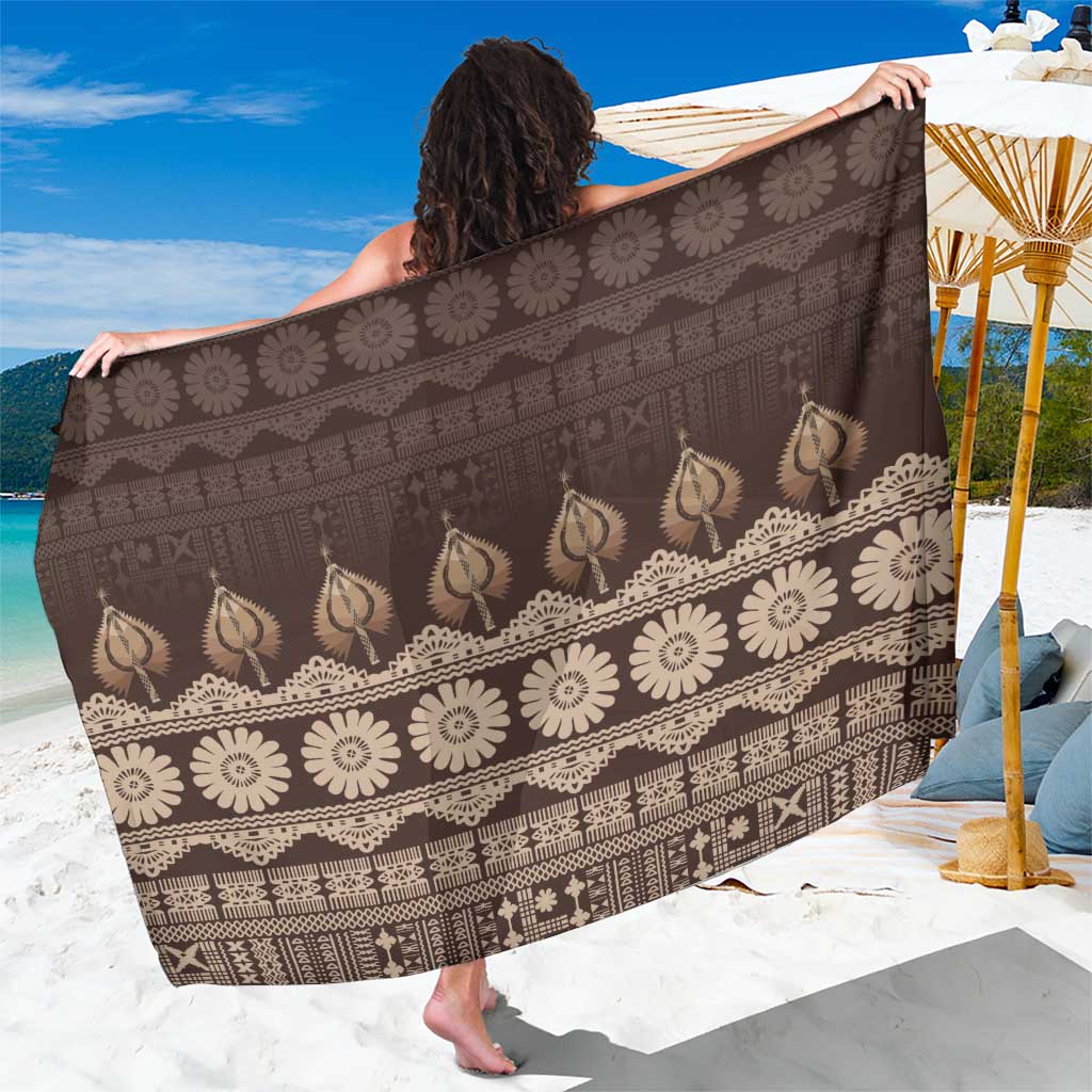 Bula Fiji Iri ni Meke Sarong Kuvui Fijian Masi - Polynesian Pride