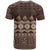 Bula Fiji Iri ni Meke T Shirt Kuvui Fijian Masi - Polynesian Pride