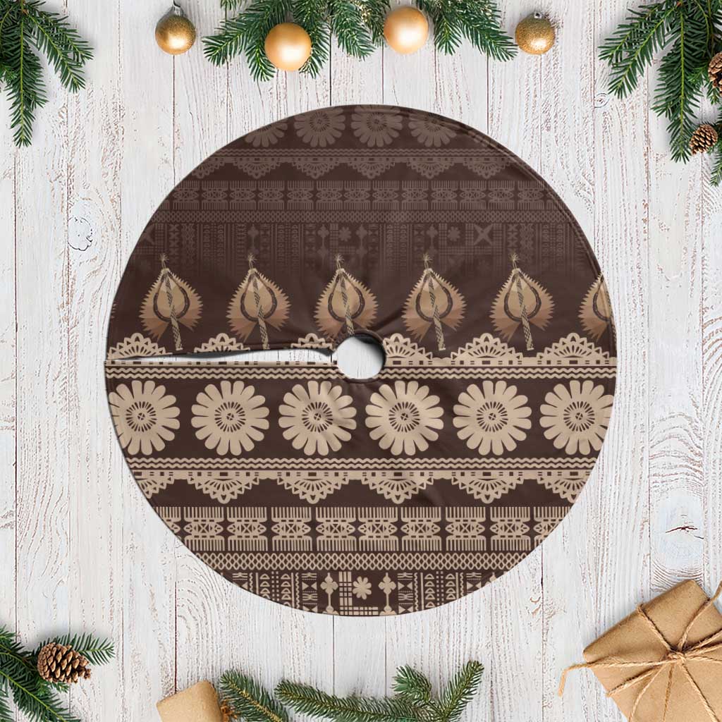 Bula Fiji Iri ni Meke Tree Skirt Kuvui Fijian Masi - Polynesian Pride