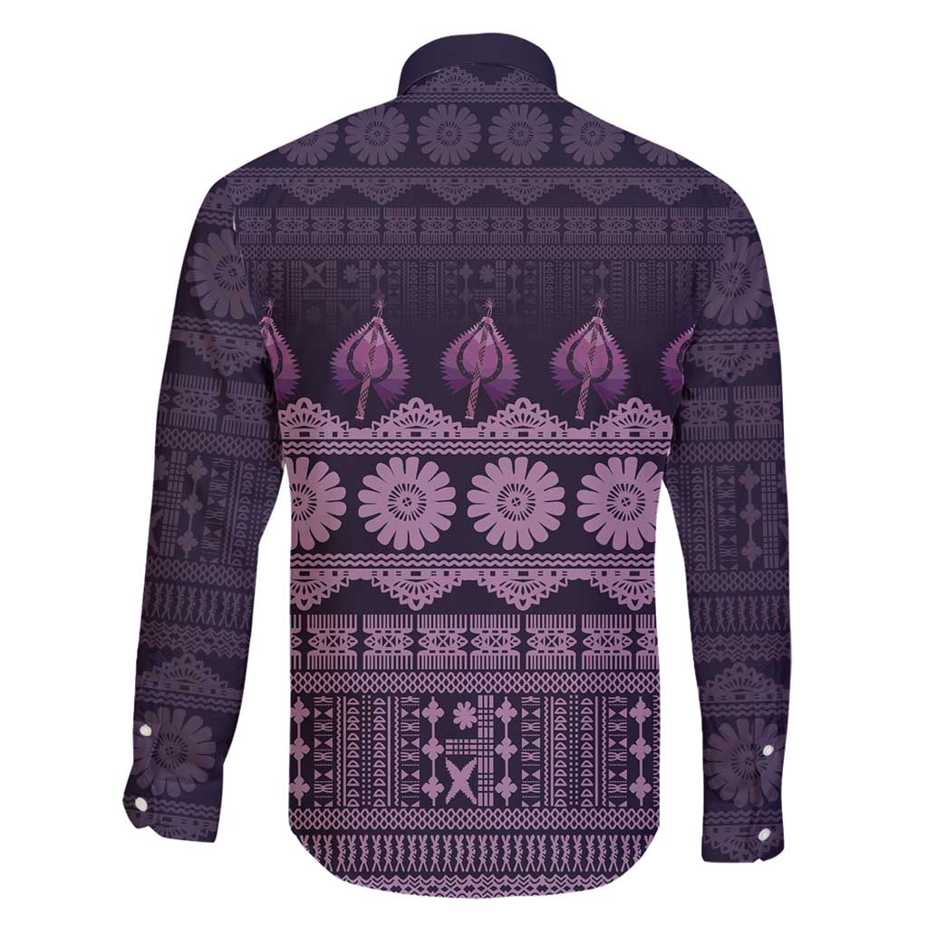 Bula Fiji Iri ni Meke Family Matching Puletasi and Hawaiian Shirt Lokaloka Fijian Masi - Polynesian Pride