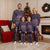 Bula Fiji Iri ni Meke Christmas Pajama Set Lokaloka Fijian Masi - Polynesian Pride