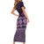 Bula Fiji Iri ni Meke Short Sleeve Bodycon Dress Lokaloka Fijian Masi - Polynesian Pride
