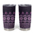 Bula Fiji Iri ni Meke Tumbler Cup Lokaloka Fijian Masi - Polynesian Pride
