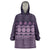 Bula Fiji Iri ni Meke Wearable Blanket Hoodie Lokaloka Fijian Masi - Polynesian Pride