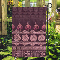 Bula Fiji Iri ni Meke Garden Flag Piqi Fijian Masi - Polynesian Pride