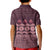 Bula Fiji Iri ni Meke Kid Polo Shirt Piqi Fijian Masi - Polynesian Pride