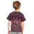 Bula Fiji Iri ni Meke Kid T Shirt Piqi Fijian Masi - Polynesian Pride