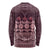 Bula Fiji Iri ni Meke Long Sleeve Shirt Piqi Fijian Masi - Polynesian Pride