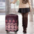 Bula Fiji Iri ni Meke Luggage Cover Piqi Fijian Masi - Polynesian Pride