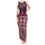 Bula Fiji Iri ni Meke Tank Maxi Dress Piqi Fijian Masi - Polynesian Pride