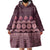 Bula Fiji Iri ni Meke Wearable Blanket Hoodie Piqi Fijian Masi - Polynesian Pride