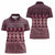Bula Fiji Iri ni Meke Women Polo Shirt Piqi Fijian Masi - Polynesian Pride