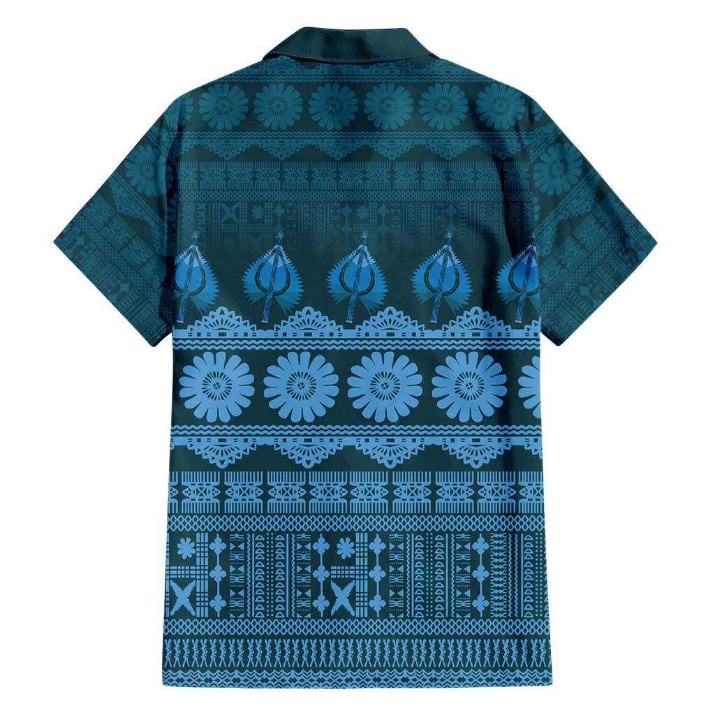 Bula Fiji Iri ni Meke Hawaiian Shirt Karakarawa Fijian Masi - Polynesian Pride