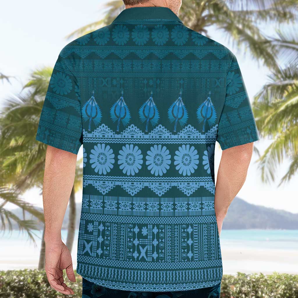 Bula Fiji Iri ni Meke Hawaiian Shirt Karakarawa Fijian Masi - Polynesian Pride