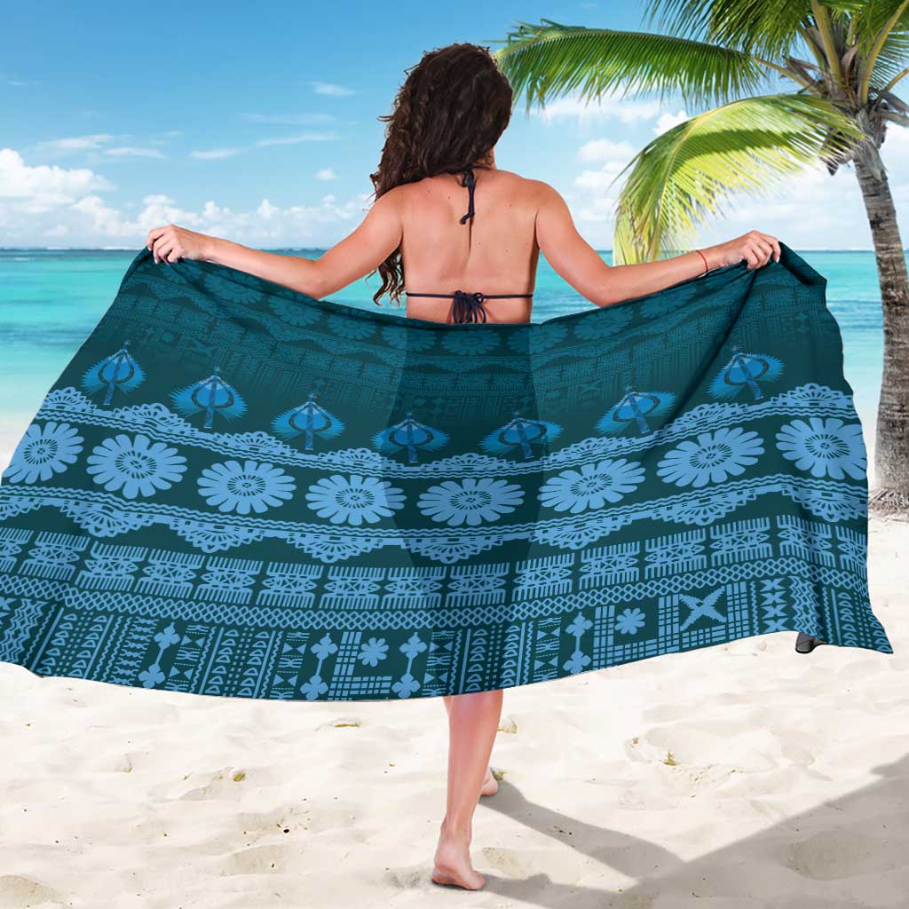 Bula Fiji Iri ni Meke Sarong Karakarawa Fijian Masi - Polynesian Pride