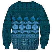 Bula Fiji Iri ni Meke Sweatshirt Karakarawa Fijian Masi LT14 - Polynesian Pride