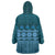 Bula Fiji Iri ni Meke Wearable Blanket Hoodie Karakarawa Fijian Masi - Polynesian Pride