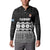 Fiji Tapa Rugby Custom Button Sweatshirt Go Fijiana - Polynesian Pride