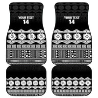 Fiji Tapa Rugby Custom Car Mats Go Fijiana LT14 - Polynesian Pride